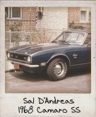 Photo Of Sal D'Andreas 1968 Camaro